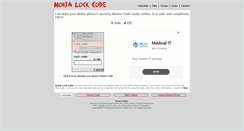 Desktop Screenshot of nokialockcode.com